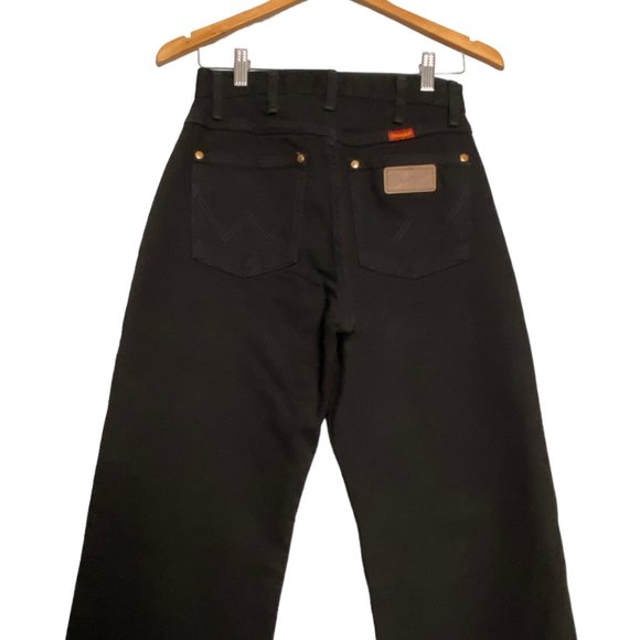 NWOT Womens Wrangler Cowboy Cut Slim Fit Jeans Black - Picture 9 of 11